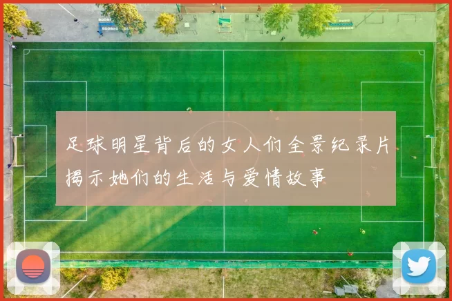 足球明星背后的女人们全景纪录片揭示她们的生活与爱情故事